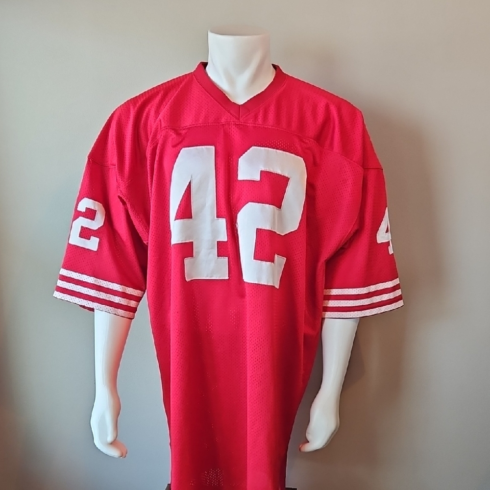 ​Mitchell & Ness Ronnie Lott San Francisco 49ers 1989 Throwback Jersey - Size 54